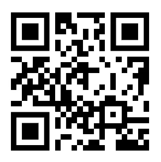 An example e-label QR code